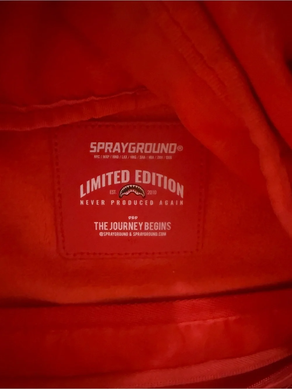Sprayground limited edition